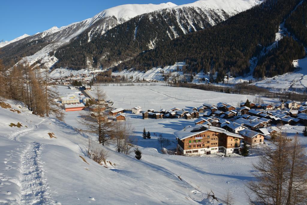 โฮเทล เรสเตอรองท์ วัลลีเซอร์ ซอนเนอ Hotel Reckingen ภายนอก รูปภาพ