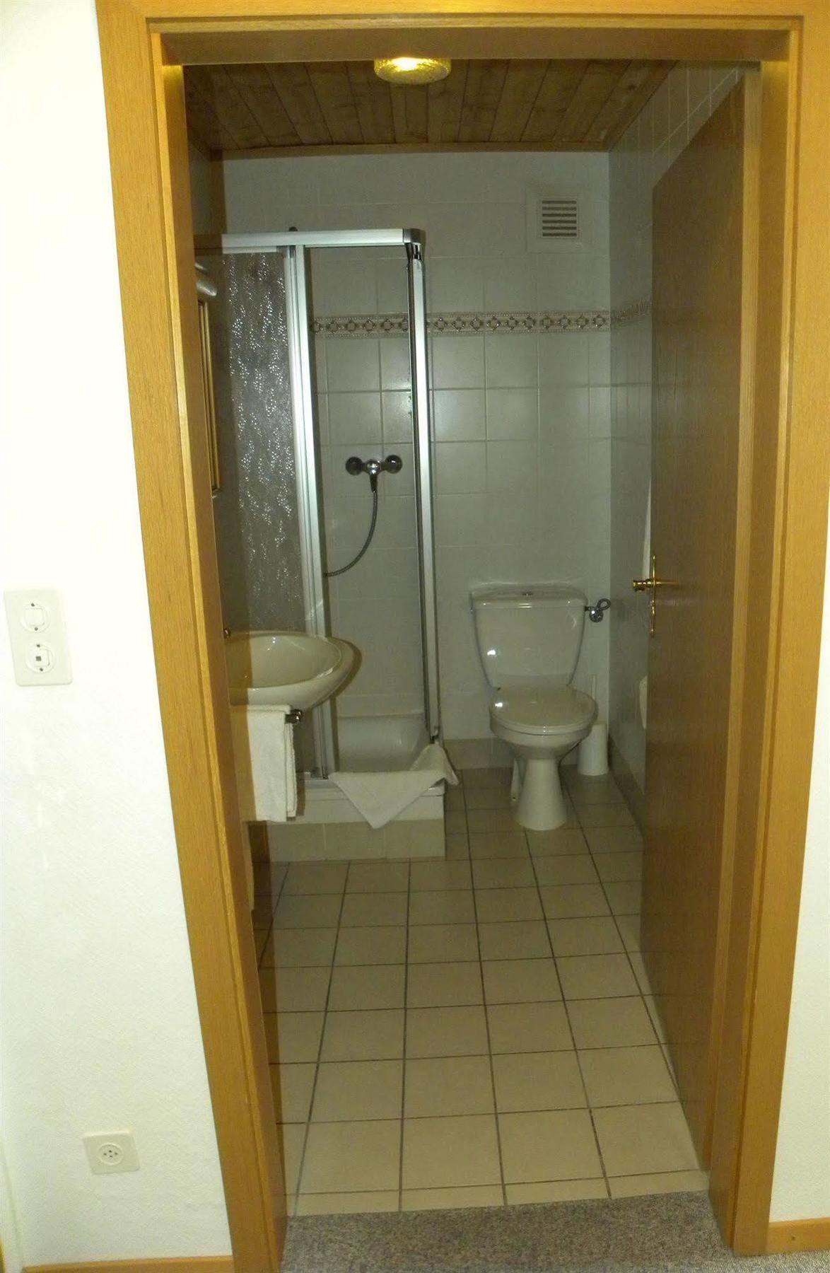โฮเทล เรสเตอรองท์ วัลลีเซอร์ ซอนเนอ Hotel Reckingen ภายนอก รูปภาพ